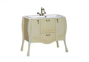 Тумба под раковину Aquanet Виктория 90 олива