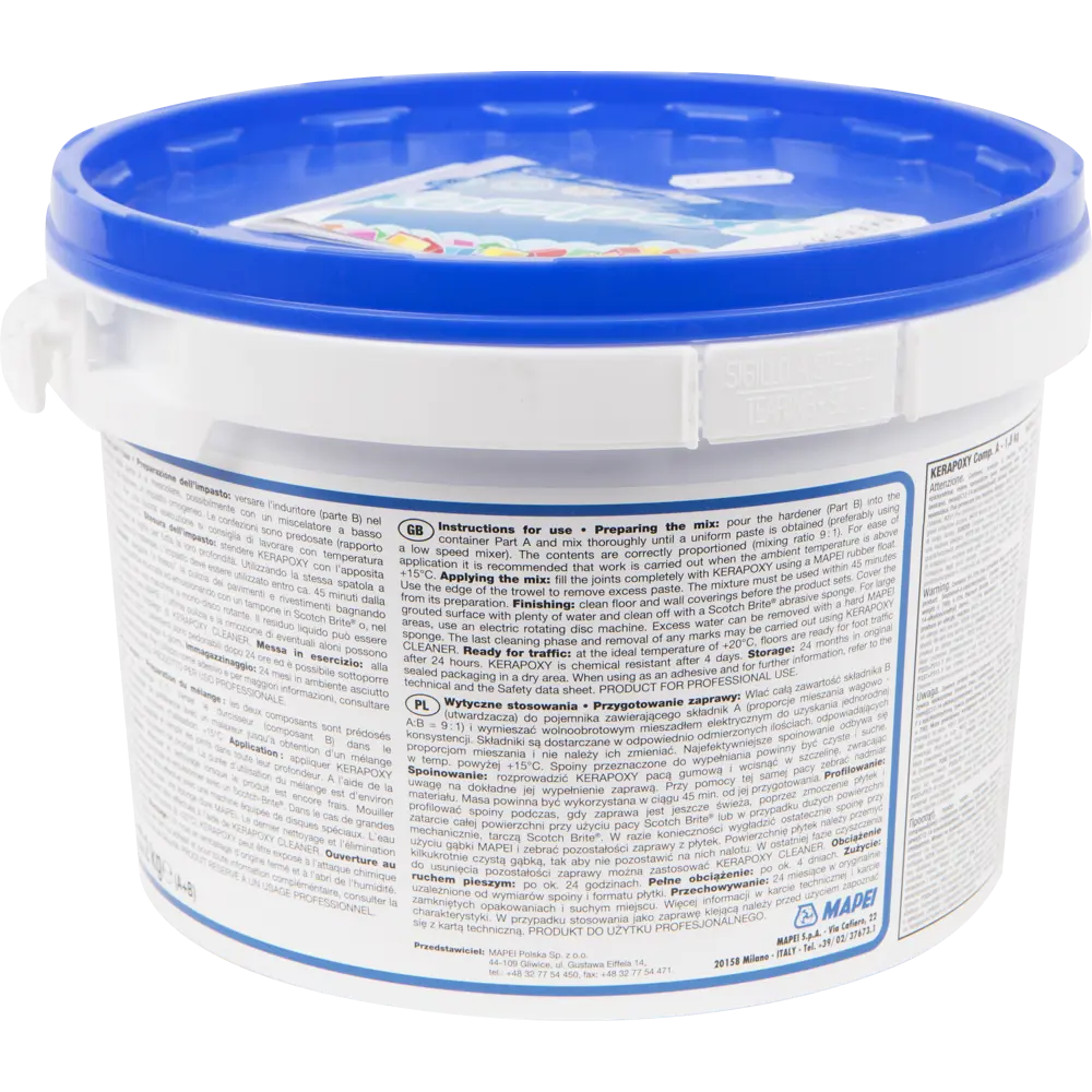 Затирка эпоксидная Mapei Kerapoxy 110 цвет светло-серый Манхеттен 2 кг Без серии STLM-2091827 - Вид №3