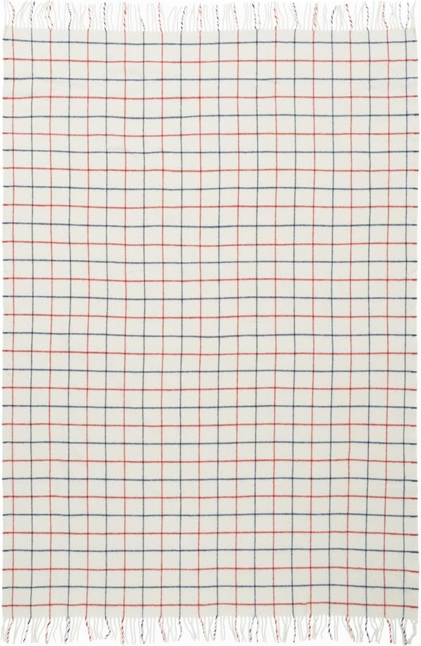 5000531 Одеяло Throw Blanket Simple Check Warm Grey Normann Copenhagen 