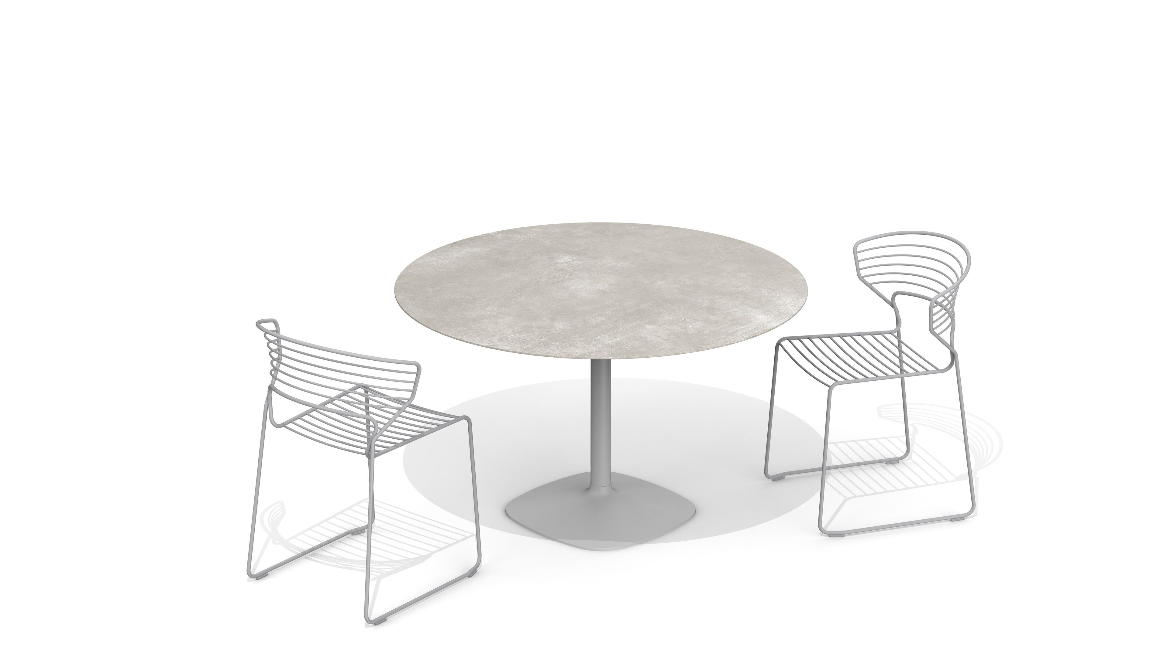 Круглый керамический стол Desalto ELLIS ARCH-00089599 - Вид №2