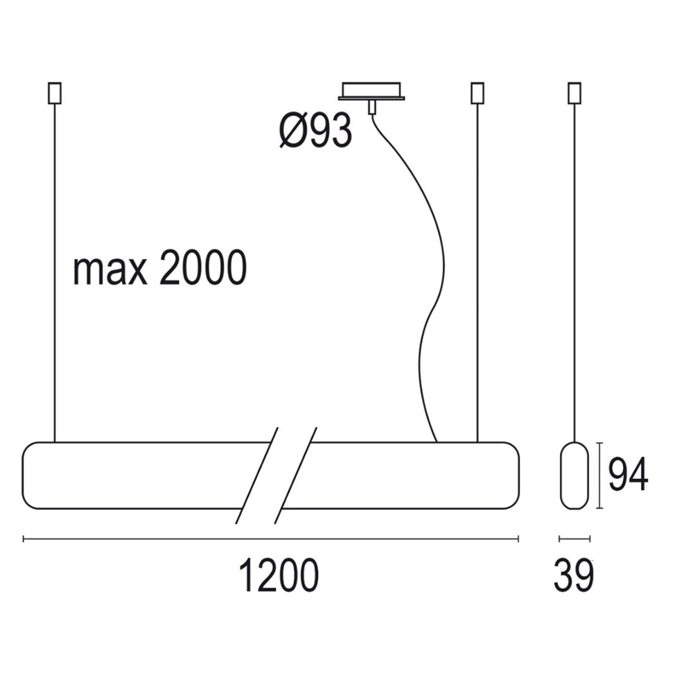 Narro 1200 1L Ghidini Narro .01 Белый (Матовый)  - Вид №1