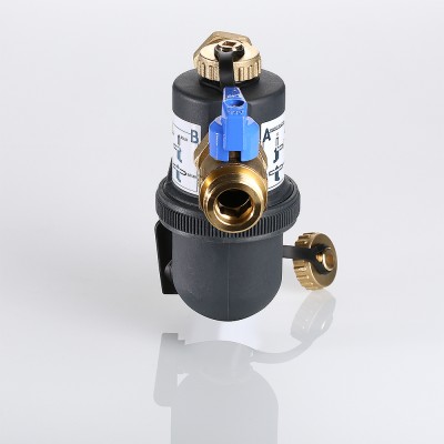 VT.383.B.05 Фильтр-дешламатор с пластиковым корпусом Valtec 3/4"  - Вид №14