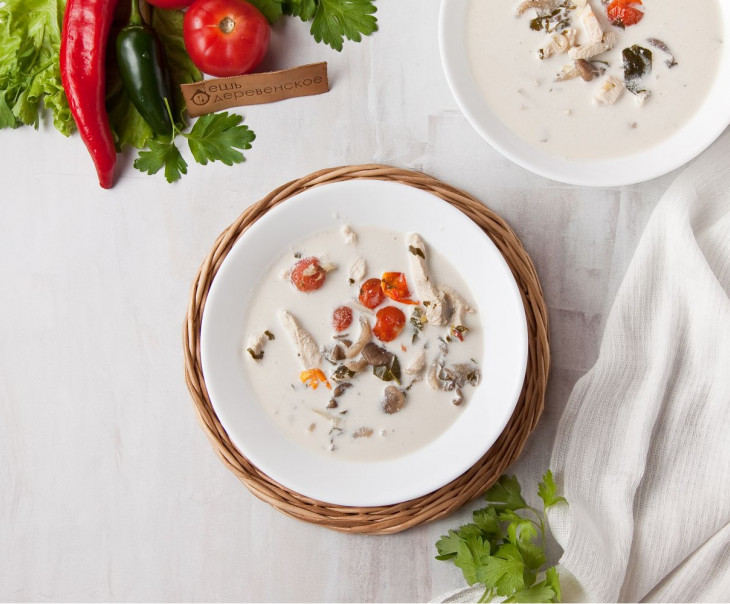 6794 Суп Том Кха (су-вид) Вкусляндия 