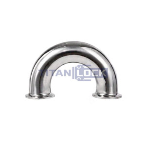Отвод под Clamp 180 градусов, DN 20, нерж.316 TLCB20/180SS TITAN LOCK