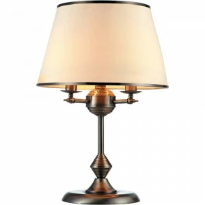 Настольная лампа Arte Lamp Alice A3579LT-3AB ARTE LAMP КЛАССИЧЕСКИЕ 080106 Белый;бронза