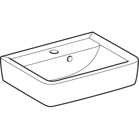 272150000 Раковина Geberit Renova Plan Geberit  - Вид №6