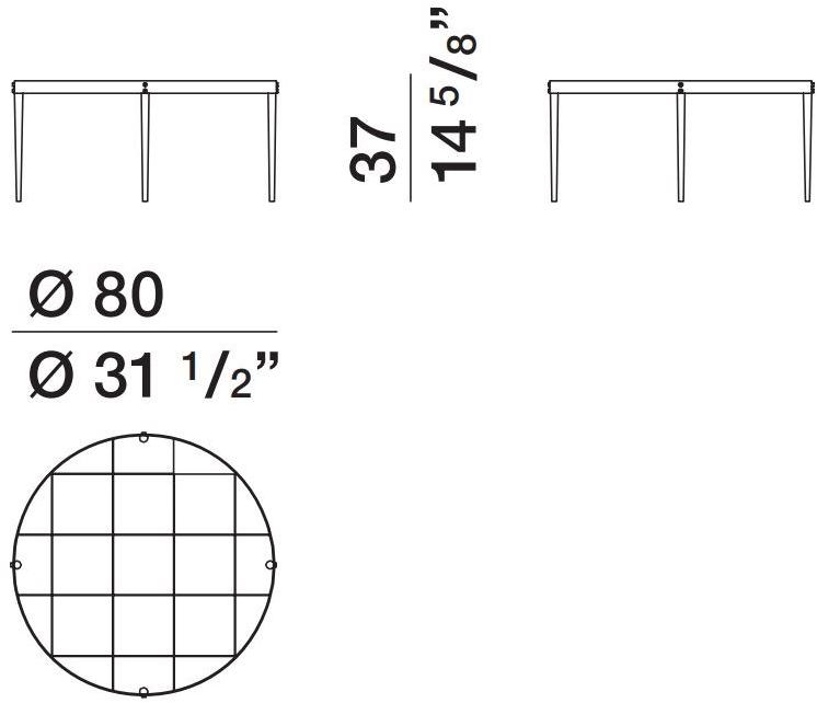 Molteni & C. Круглый журнальный столик из хрусталя Heritage sun-id-1433677 - Вид №5