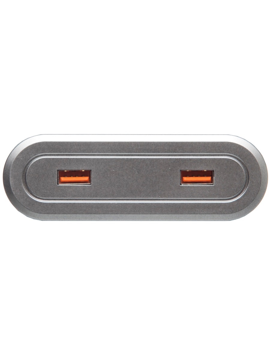 Блок электрических розеток Stripe Smooth 12026 Silver NAVAKO 