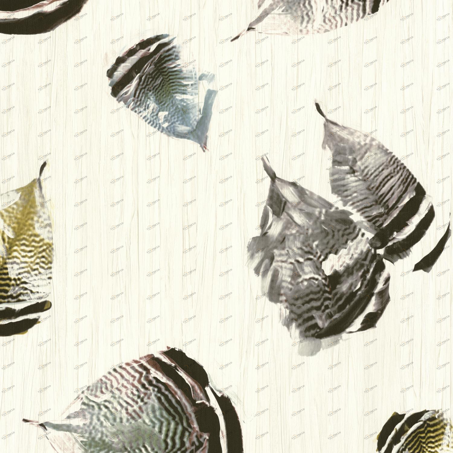 Рулон обоев CASAMANCE 73350265 Основа винил на бумаге ACAJOU