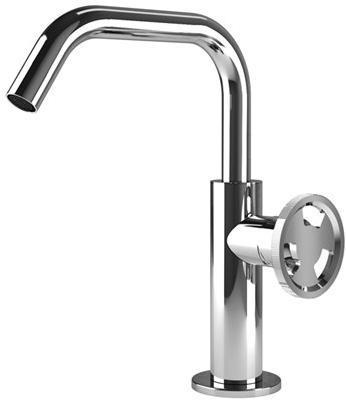 GEDA Смеситель для умывальника на столешницу без сливного отверстия Tibò Tib1mc Santreyd - Вид №1