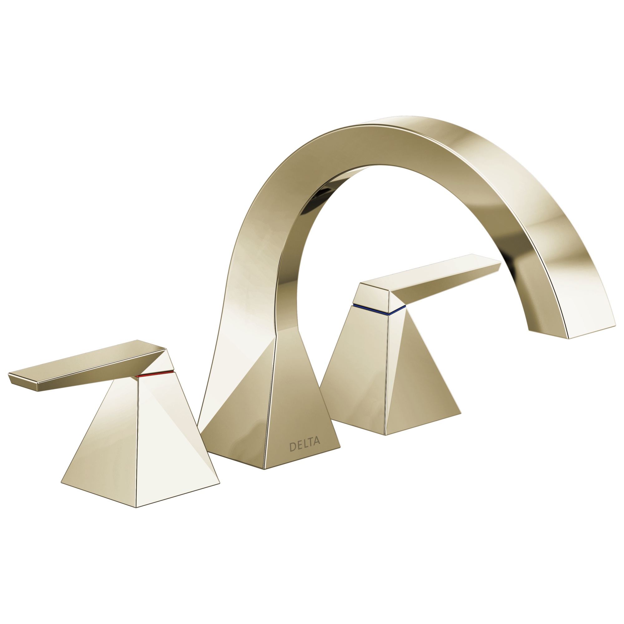 T2746-PN Римская ванна с двумя ручками Delta Faucet Trillian Полированный никель 