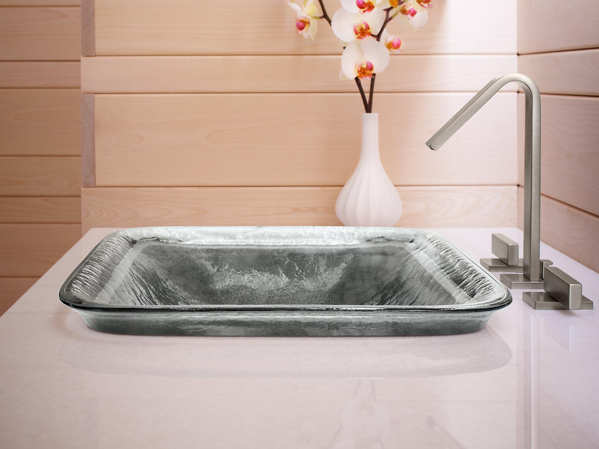 K-2773-G2-B11 Накладная раковина на столешницу  прямоугольная Kohler  - Вид №5