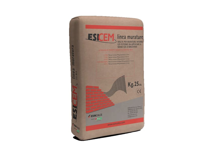 Кирпичный раствор на цементной основе ESINCALCE Esicem ARCH-00001202