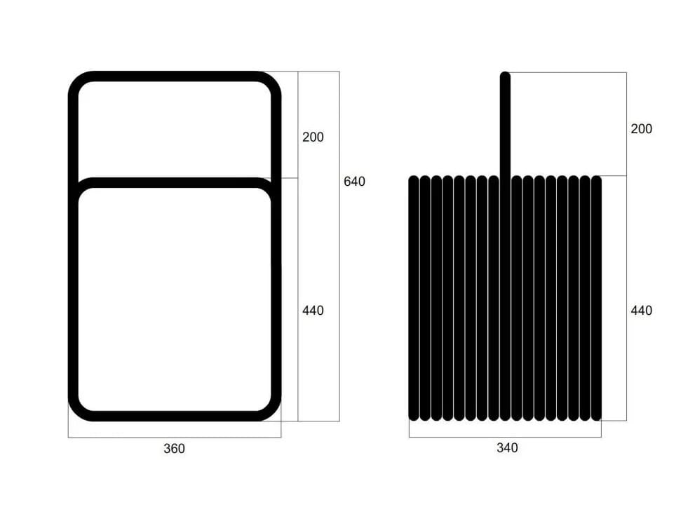 Алюминиевый держатель журнала с порошковым покрытием Joyf TUbe ARCH-00093543 - Вид №11