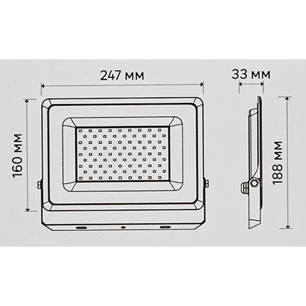 Уличный светодиодный прожектор INSPIRE для загородного освещения 84804048 STLM-0055391 - Вид №10