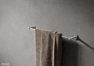 HS20-80-900 Полотенцедержатель серии d, прикручиваемый к стене, ширина 90 см. PHOS