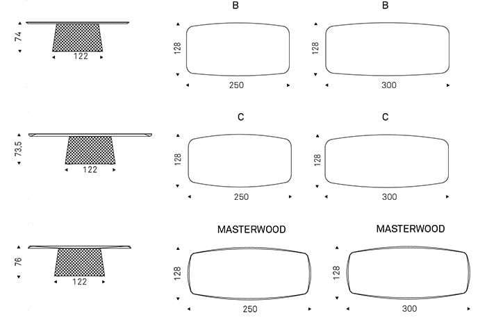Круглый деревянный стол Cattelan italia Atrium ARCH-00135713 - Вид №1
