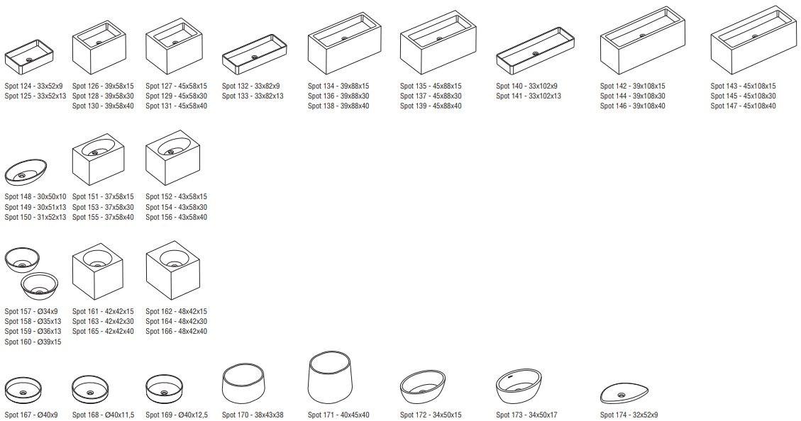 Накладная раковина на столешницу  овальная Hidrobox SPOT sun-id-1354636 - Вид №3