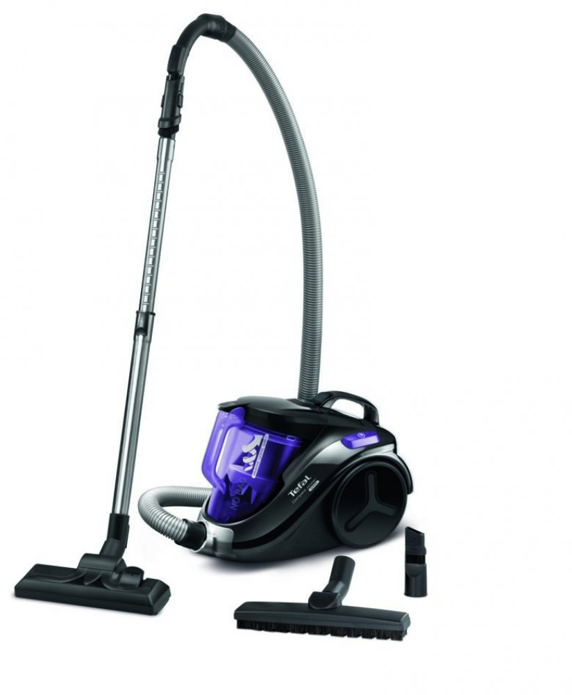 TW3759EA Пылесос / пылесос безмешковый, 750вт, черный/оранжевый Tefal Santreyd  - Вид №2