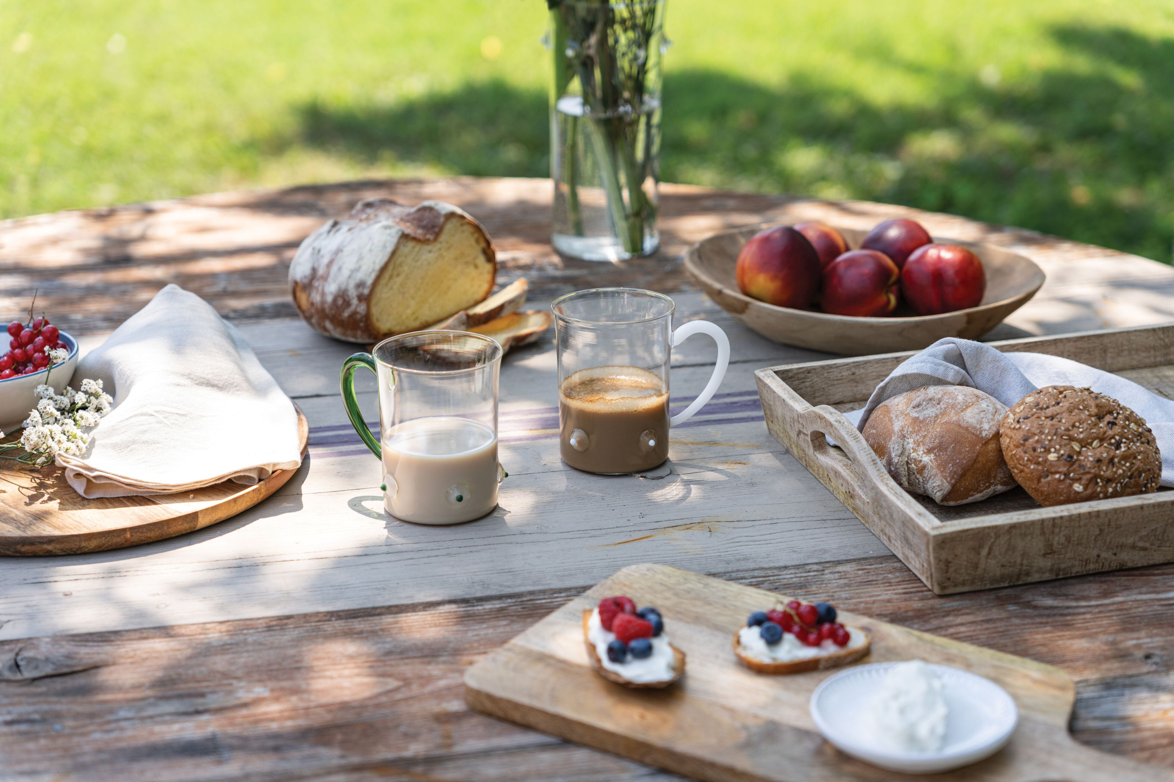 Кофейная кружка из боросиликатного стекла Zafferano паштет ARCH-00111027 - Вид №6