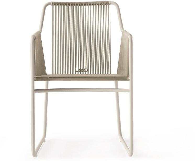 RODA Садовый стул на санках из нержавеющей стали с подлокотниками Harp sun-id-1449716 - Вид №1