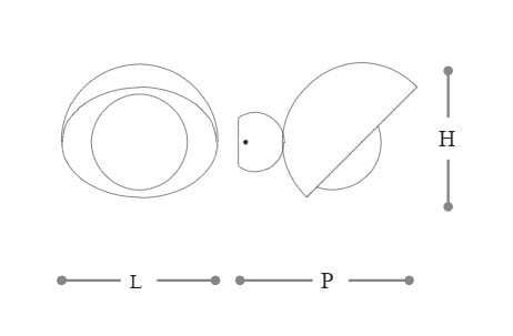 Металлический светодиодный настенный светильник Italamp Aurora ARCH-00132742 - Вид №3