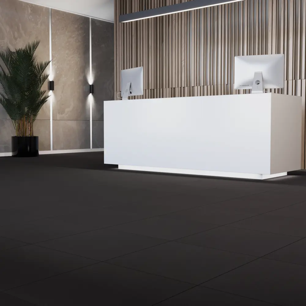 Керамогранит ECOGRES EM10 60×60 см матовый черный для стен 83882076