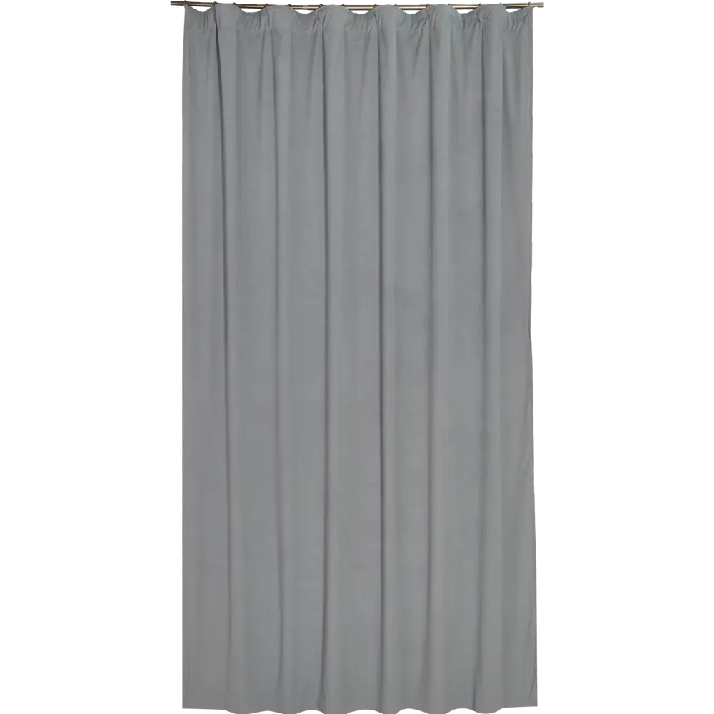 Штора на ленте Inspire Enaelle 200x280 см цвет серый Granit 3 STLM-2070198 - Вид №1