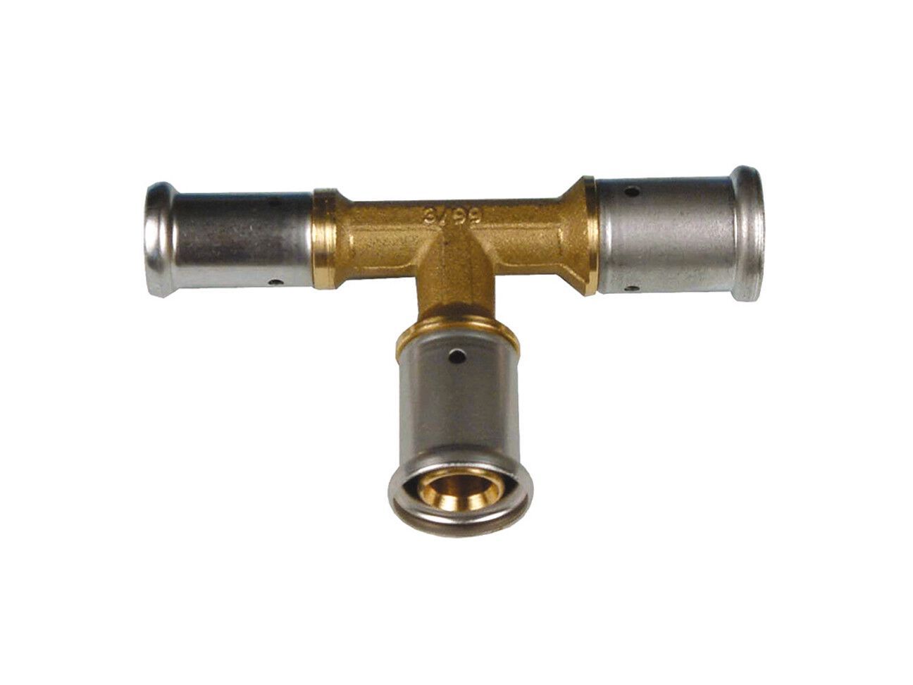 Латунный средний и боковой тройник Cappellotto фитинги ARCH-00068618 - Вид №1