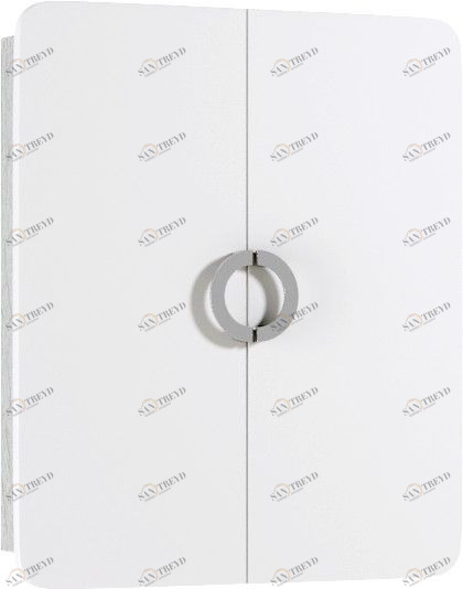 Аликанте шкафчик навесной, цвет дуб седой, Alic.04.06/Gray AQWELLA Alicante sun-id-277831