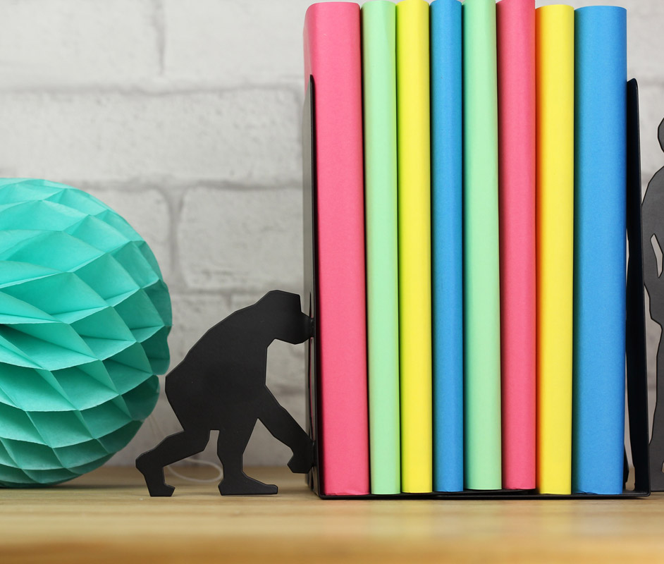 Ограничитель для книг Evolution черный Doiy DHBEEVO - Вид №4