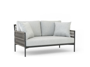 2-местный алюминиевый садовый диван