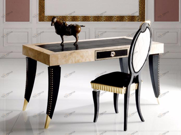 Rozzoni Прямоугольный кожаный стол Paris sun-id-1428342