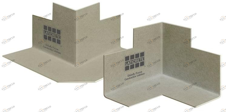 LATICRETE Профиль и оклад для гидроизоляции Impermeabilizzazione e sistemi doccia L51459 - l51460