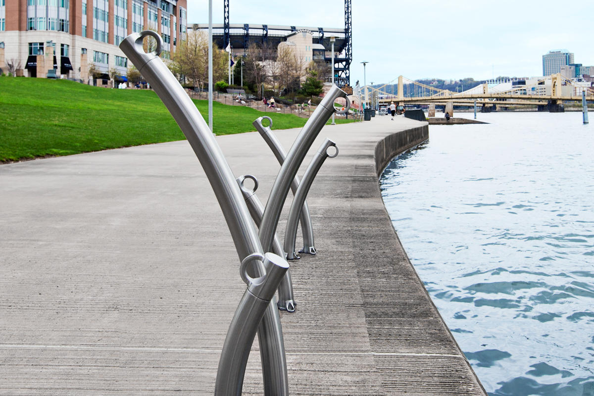 FSRT107 Подставка для велосипедов в саду  Forms-surfaces  - Вид №8