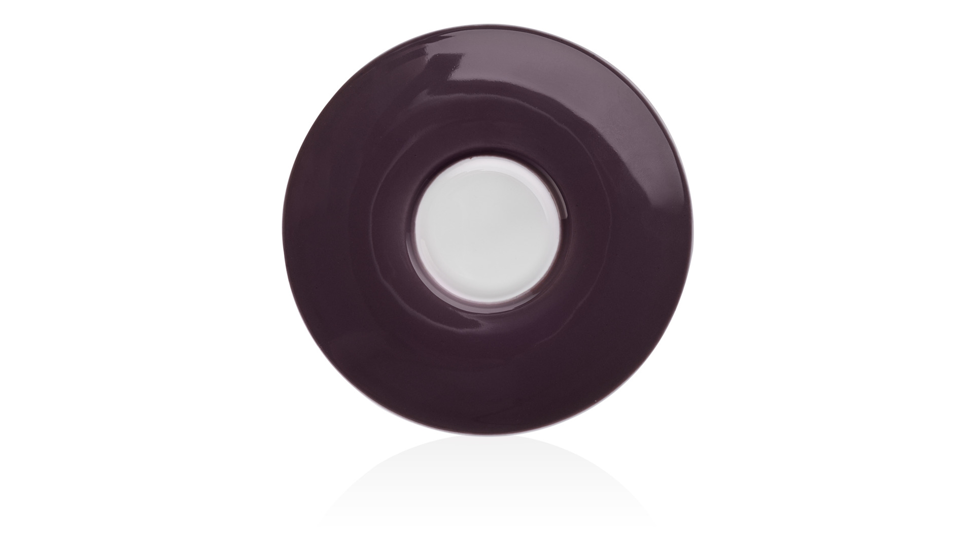 10658033 Mix&Match Чашка кофейная с блюдцем Mix&Match Синергия 100мл, фарфор (черная смородина) Фарфор костяной  - Вид №3