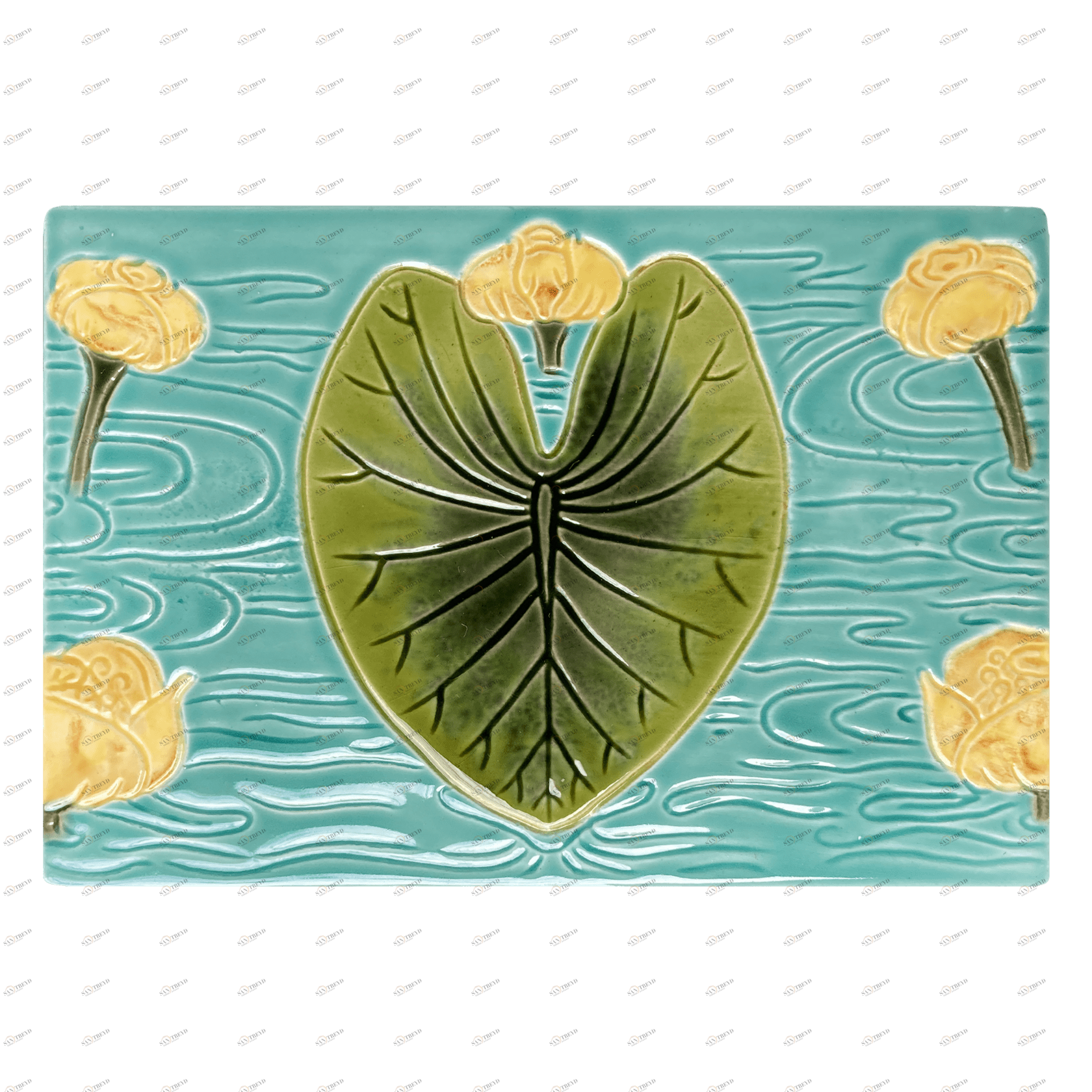 Вставка декоративная широкая (роспись) PROVANSFAIENCE sun-id-994562