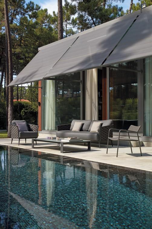 1 мест.ная лава веревка 45мм антрацит Manutti Cascade MNST750 - Вид №10