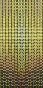 3152206 Фольга "восковая" для украшения свечей, "Голограмма", 20х10 см, упаковка 1 шт., цвет золотистый