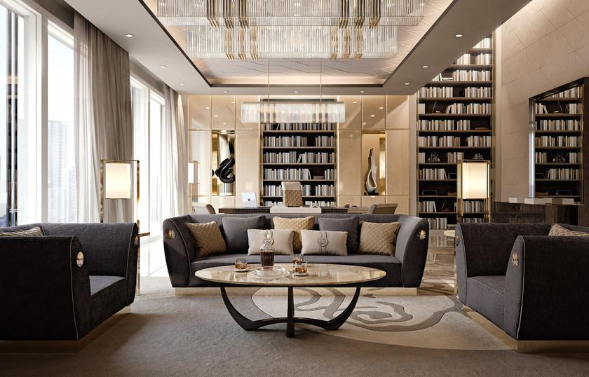 Bizzotto 3-х местный тканевый диван Symphony - infinity sun-id-1385671 - Вид №2