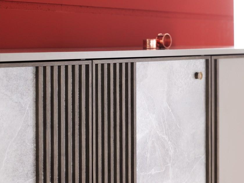 Enza Home Буфет из лакированной древесины с распашными дверцами Praga sun-id-1365724 - Вид №3