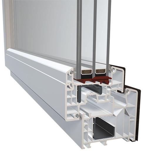 Diquigiovanni Окна из алюминия и пвх с тройным остеклением Dqg 85 sun-id-1503019 - Вид №1