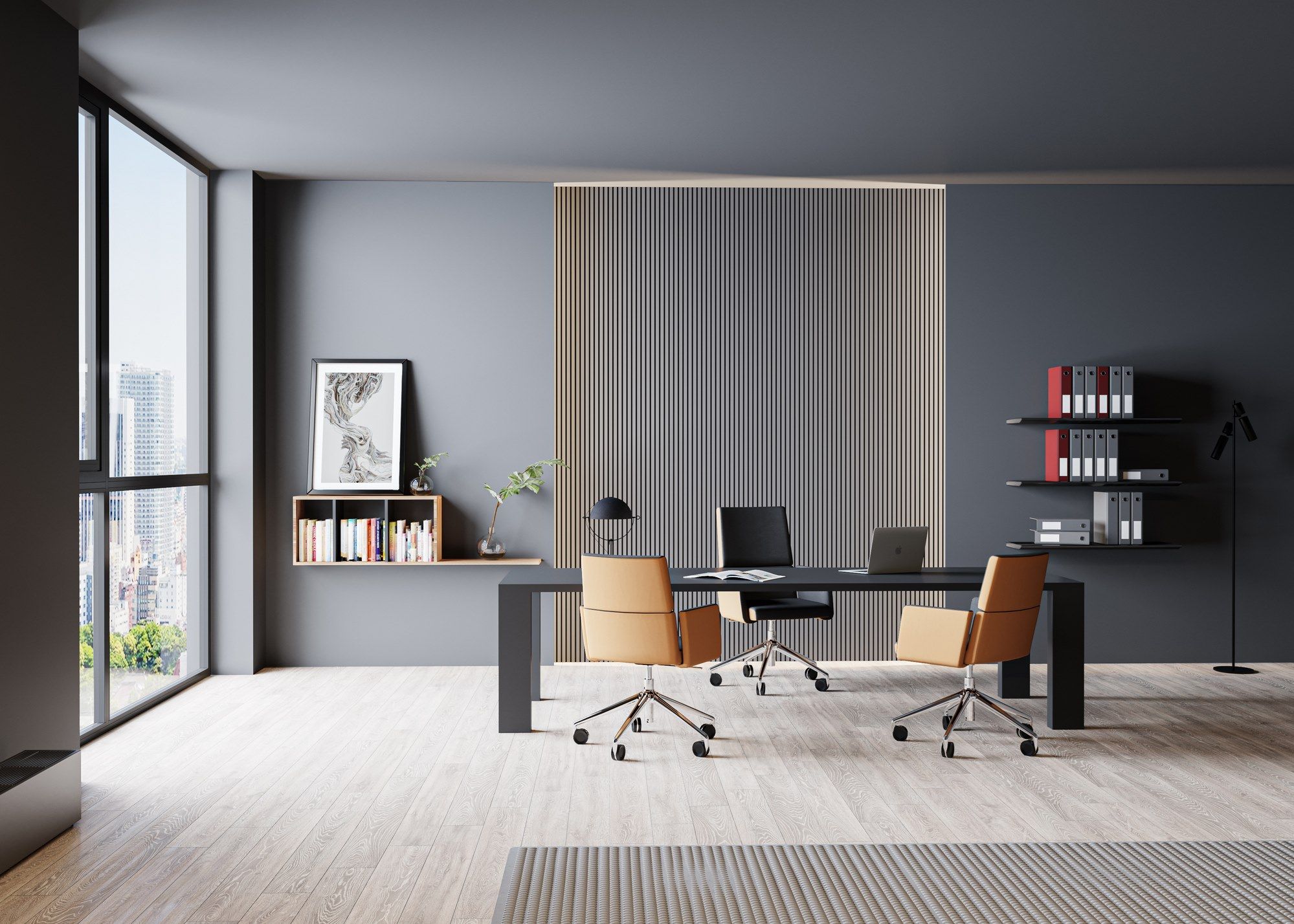 Офисное кресло с регулируемой высотой из кожи и ткани на насесте de Sede DS-414 ARCH-00049915 - Вид №4