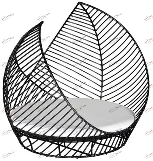 cbdesign Круглая алюминиевая садовая клумба Foglia N153n1