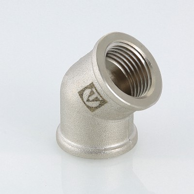 VTr.091.N.0005 Фитинг резьбовой – угольник 45° Valtec 3/4"  - Вид №1