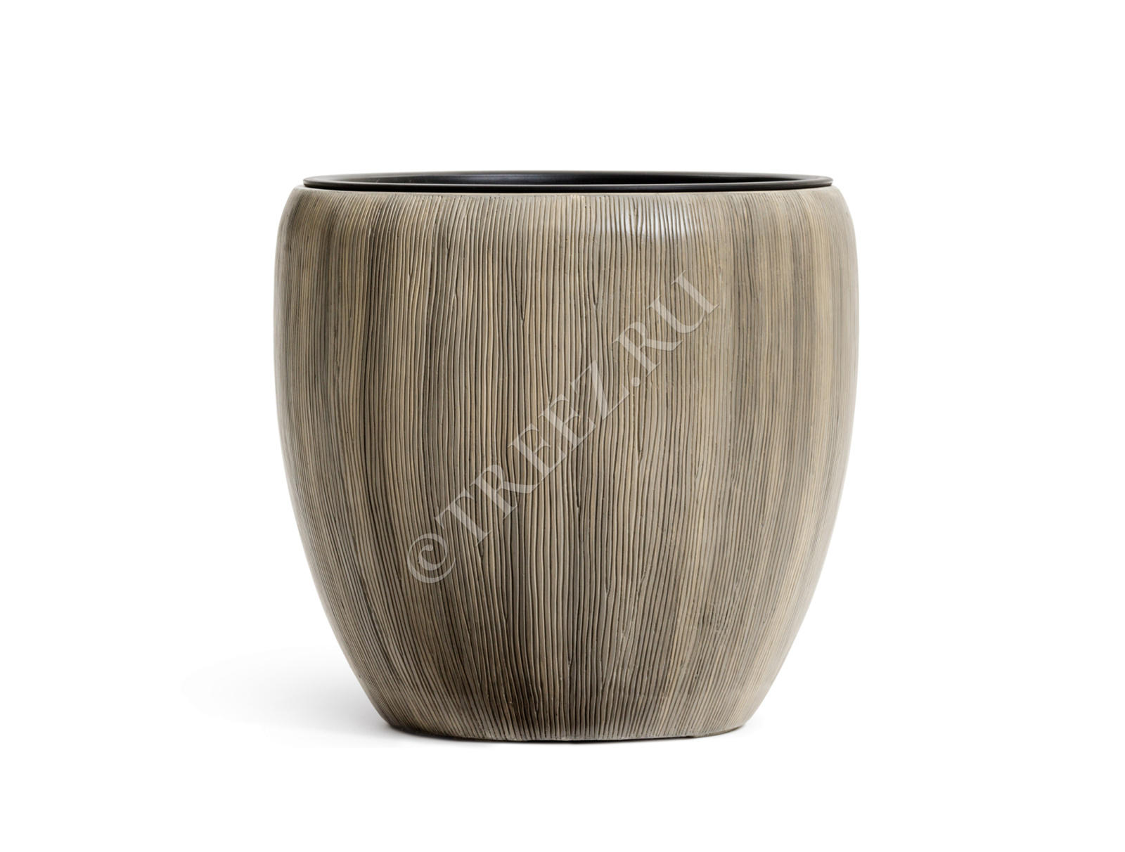 41.3320-06-044-BB-39 Кашпо  Effectory - серия Wow - Конус-Чаша - Капучино Цветочная коллекция  - Вид №2