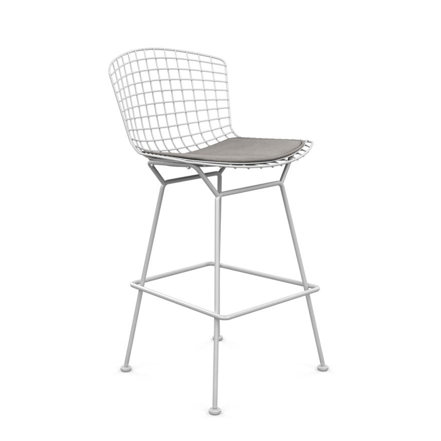 Стальной стул с мягким сиденьем Knoll Bertoia ARCH-00032299 - Вид №7