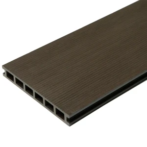 Террасная доска ДПК CM Grand цвет Венге 4000x190x25 мм вельвет 0.57 м²