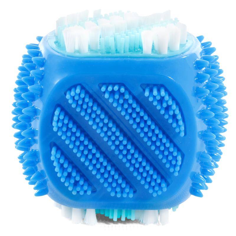 ПР0059013 Игрушка-зубная щетка для собак Куб из термопласт. резины 80мм TRIOL  - Вид №2