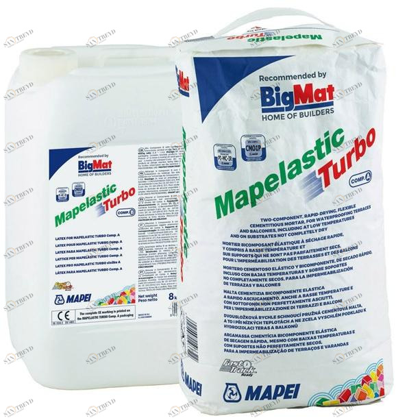 BigMat Двухкомпонентный эластичный цементный раствор sun-id-1355977